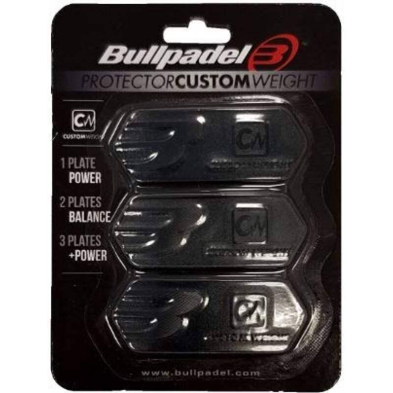 Protector bullpadel custom weight negro