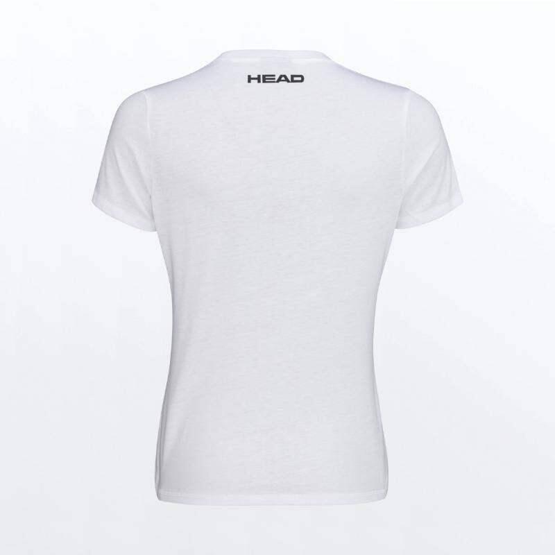 Cotton Head Padel Camiseta SPW Mulheres Brancas 2/5