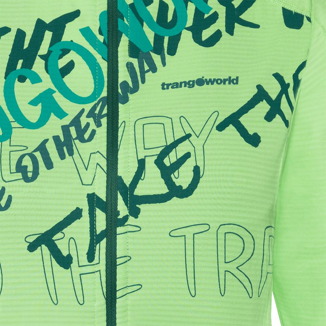 Chaqueta de Trail Running para Mujer Trangoworld Miage Verde 2/2