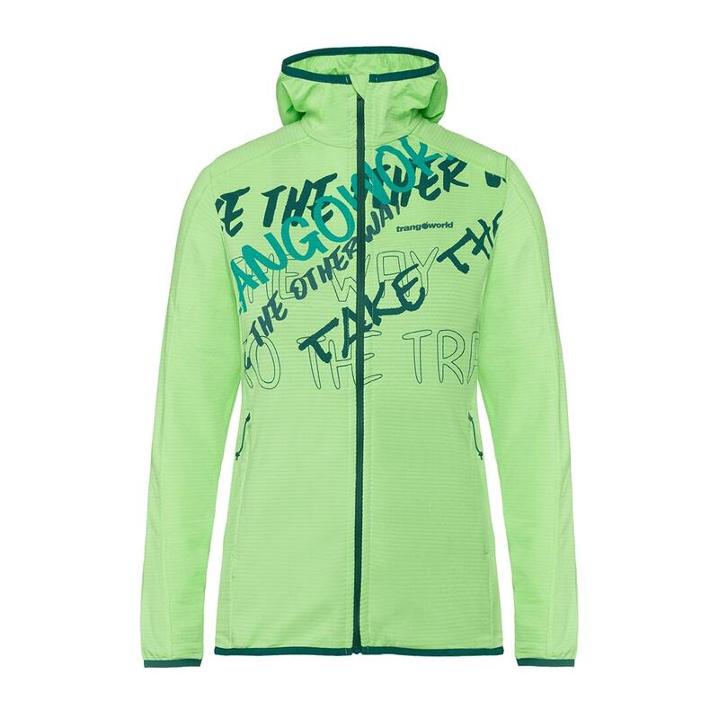 Chaqueta de Trail Running para Mujer Trangoworld Miage Verde