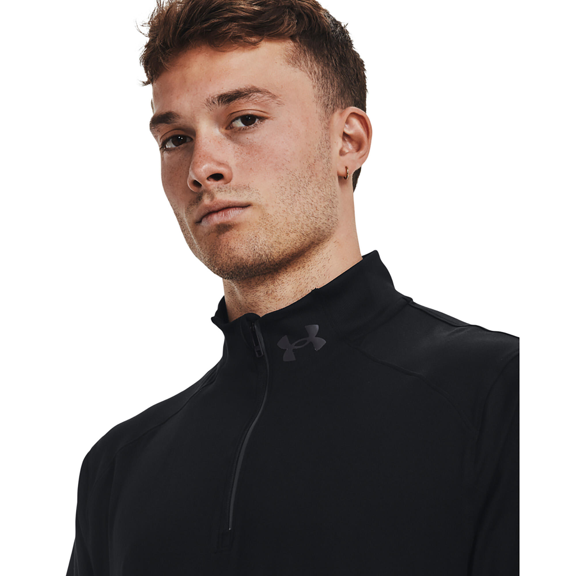 Haut 1/2 Zip Under Armour Qualifier Run Noir 4/7