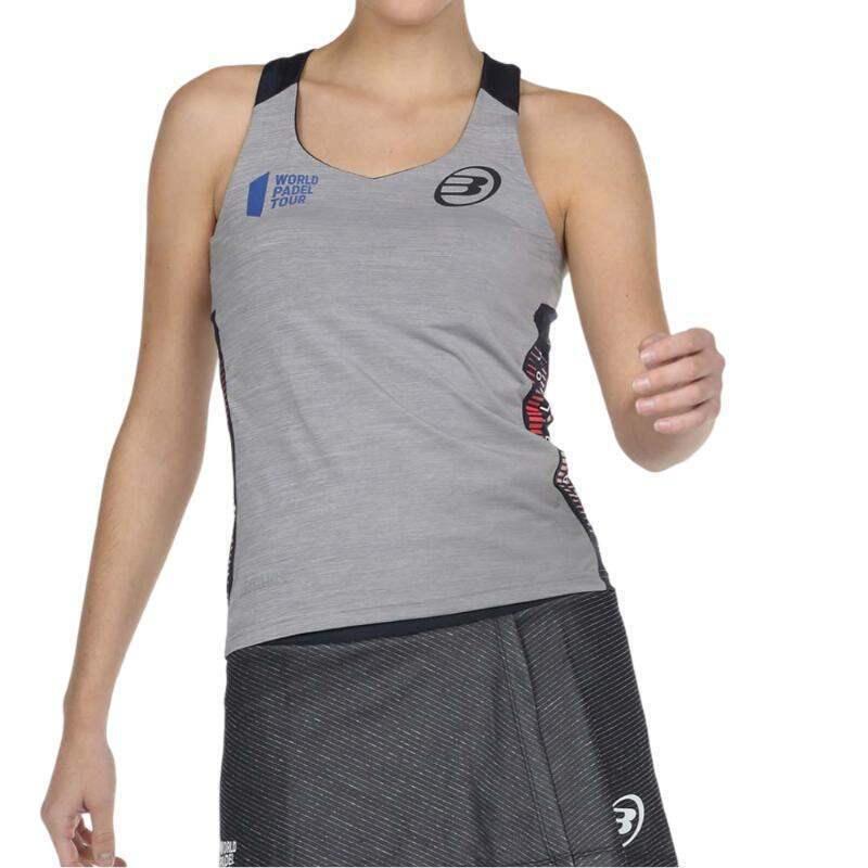 Maglietta Bullpadel WPT Ravolta Grigio Medio Vigore 3/5