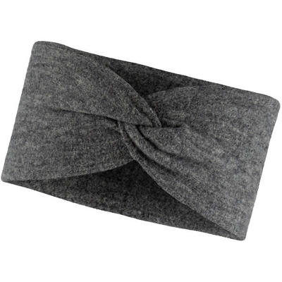 Hoofdband in merinoswol fleece voor dames buff solid