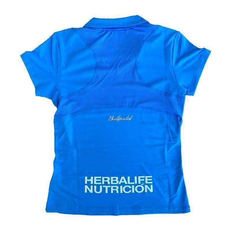 Polo Bullpadel Vergia Azul Celeste 4/5