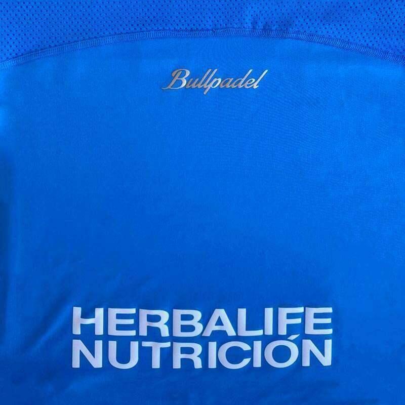 Polo Bullpadel Vergia Azul Celeste 3/5