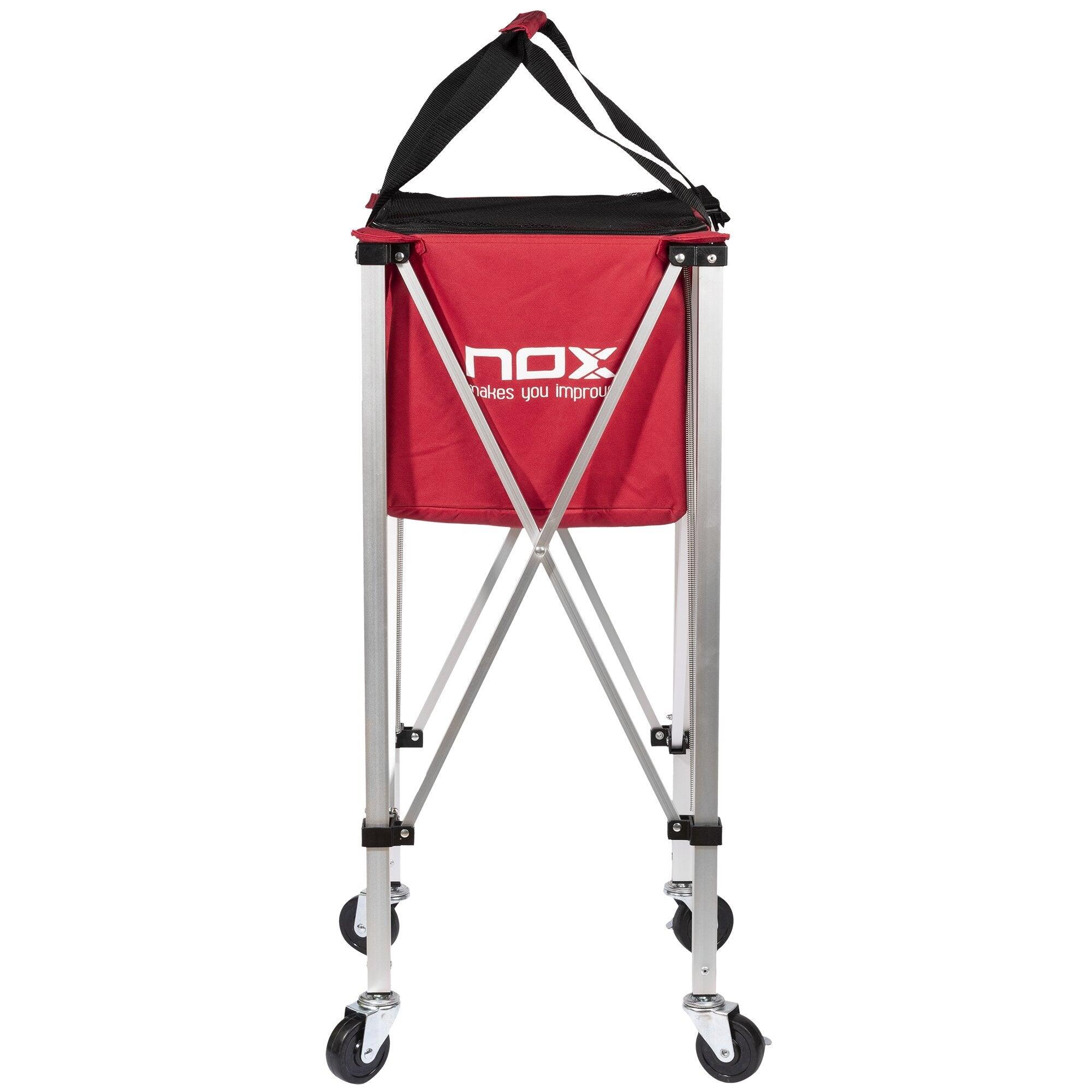 Panier Pliant A Roulettes Nox Red 2/5