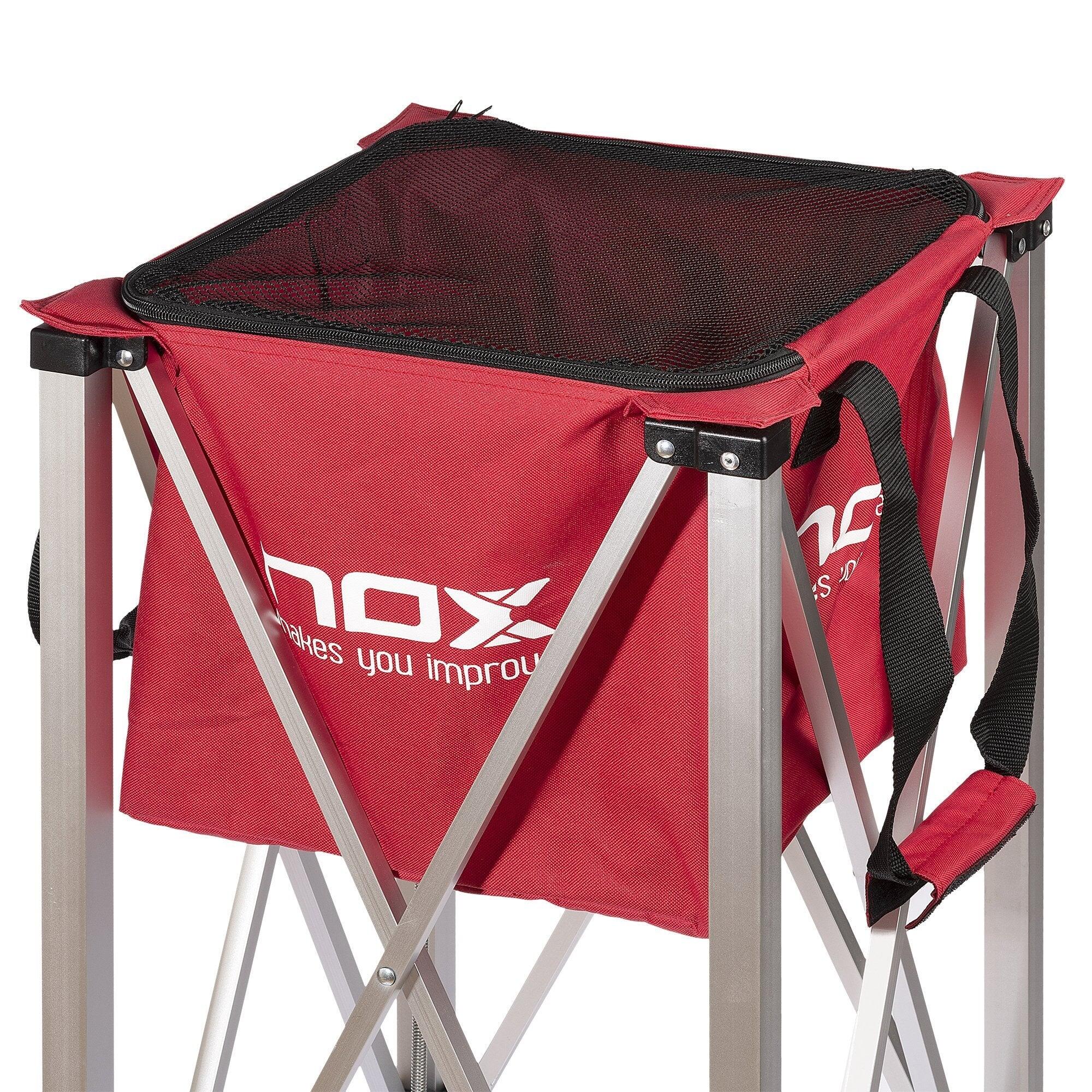 Panier Pliant A Roulettes Nox Red 4/5