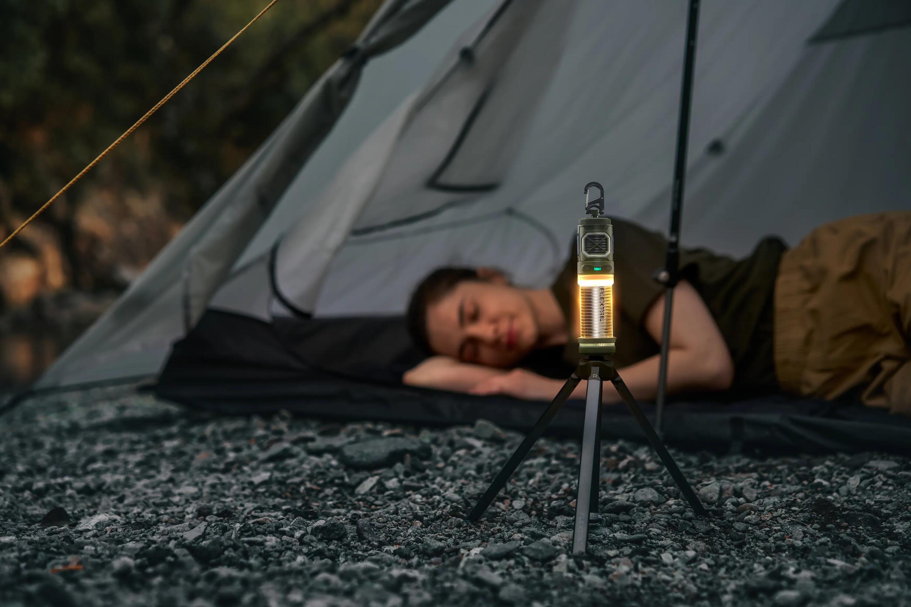 Flextail Tiny Repel S 2-in-1 Muggenverjager met Campinglamp – 400 Lumen – Zwart 5/14