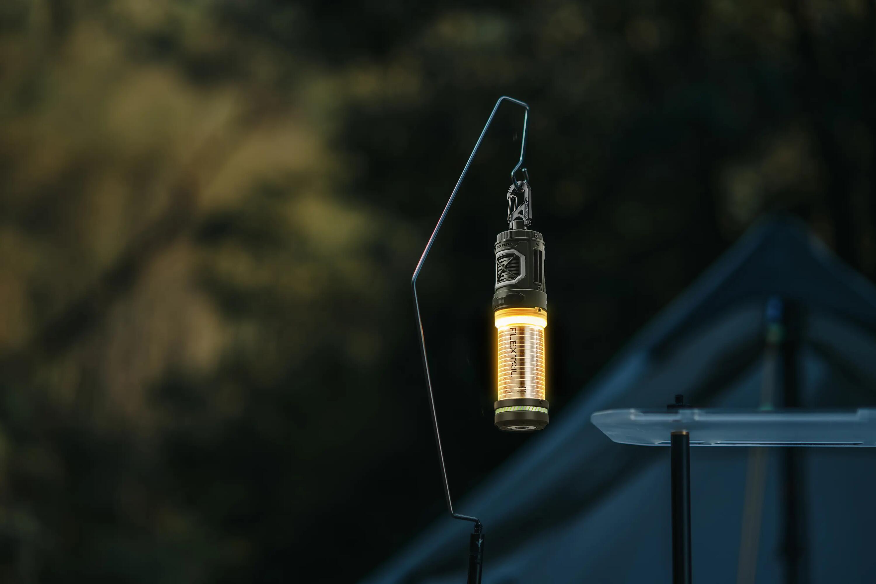 Flextail Tiny Repel S 2-in-1 Muggenverjager met Campinglamp – 400 Lumen – Zwart 3/14