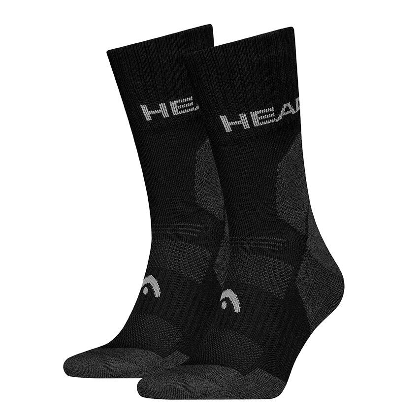HEAD Wandersocken Outdoorsocken 2 Paar Damen Herren - Hiking All Climates Crew Socks