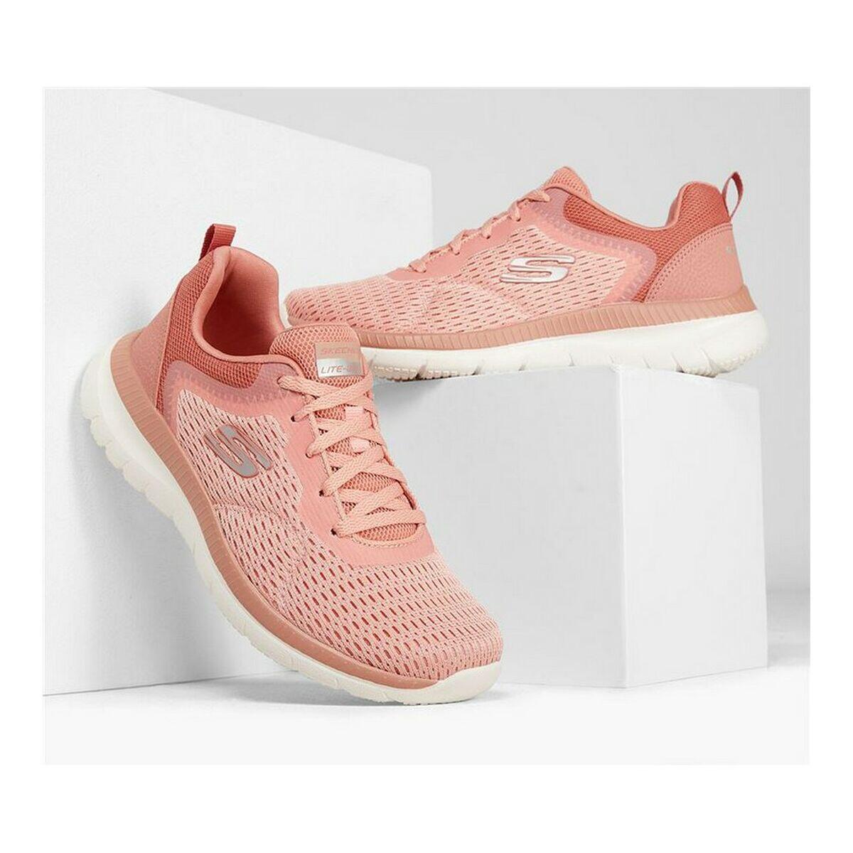 Scarpe Sportive Skechers Skechers Bountiful - Quick Path Rosa 5/5