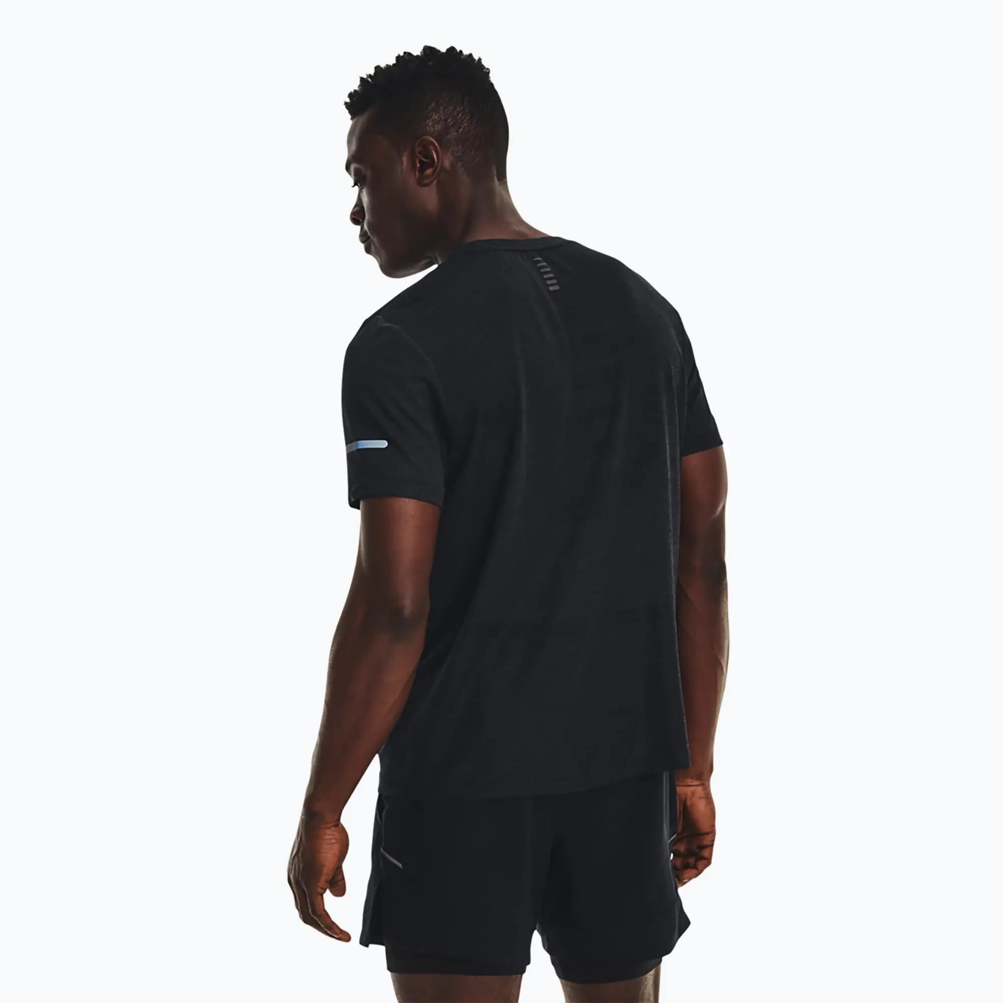 Maglia a manica corta Under Armour Seamless Stride Nero 3/7