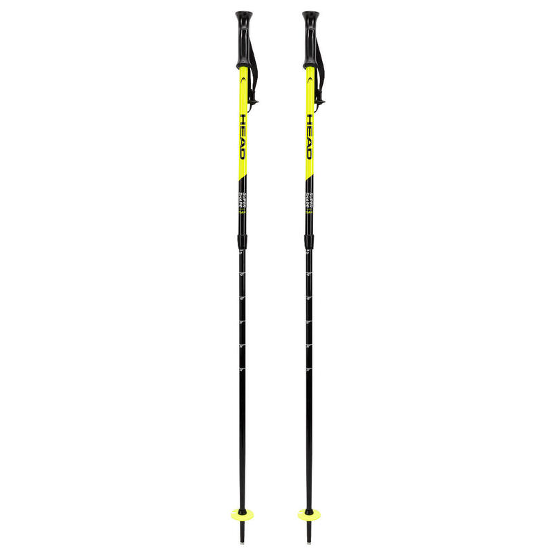 Kije narciarskie dziecięce regulowane HEAD SUPERSHAPE TEAM-TELESKOPOWE 85-110 cm