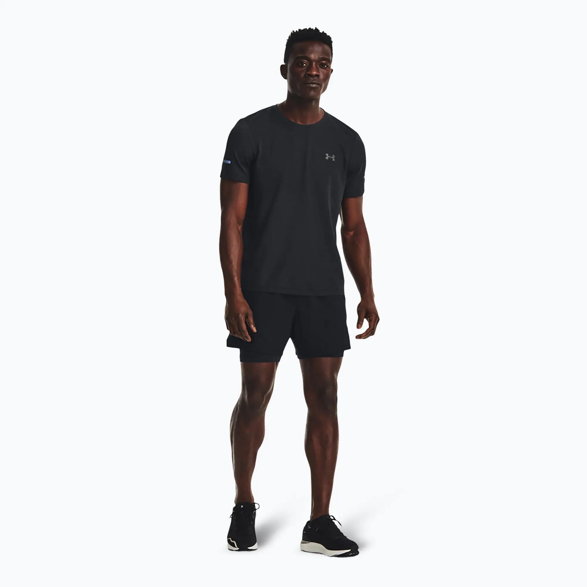 Maglia a manica corta Under Armour Seamless Stride Nero 2/7