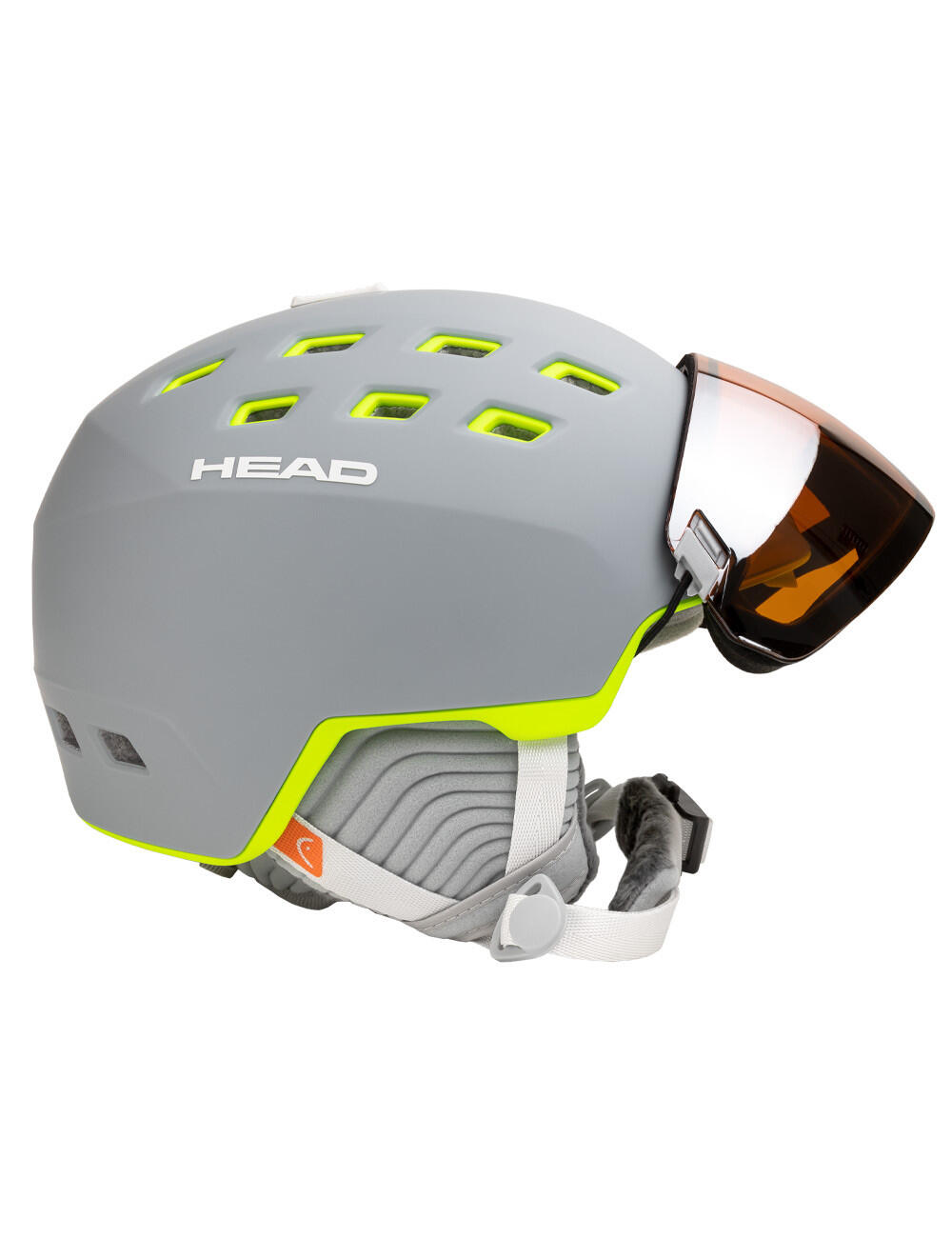 Kask narciarski damski z szybą HEAD RACHEL 3/4