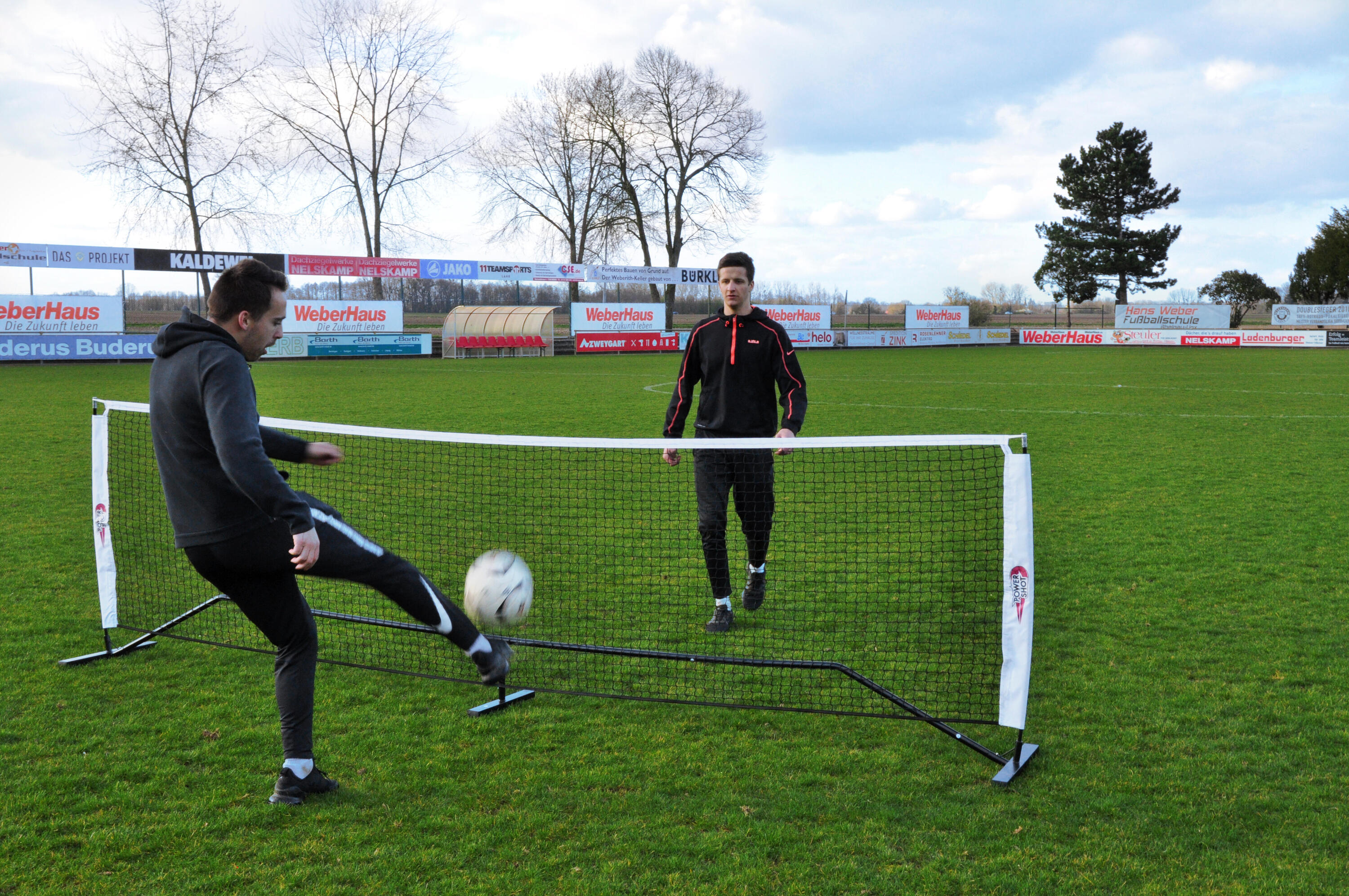 Rete per palline da tennis in acciaio (4x1,1 m) 5/7