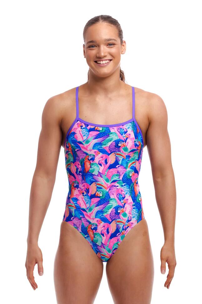 Strój kąpielowy damski Funkita Birds Gone Wild Single Strap