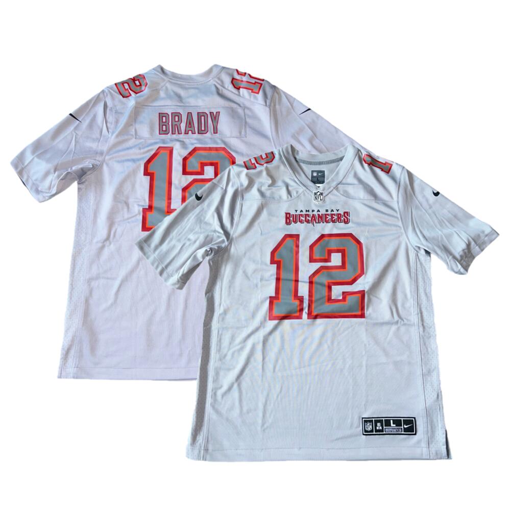 Tampa Bay Buccaneers Brady Jersey Men s Tom Brady 12 Nike Game Atmosphere Versi NIKE Decathlon