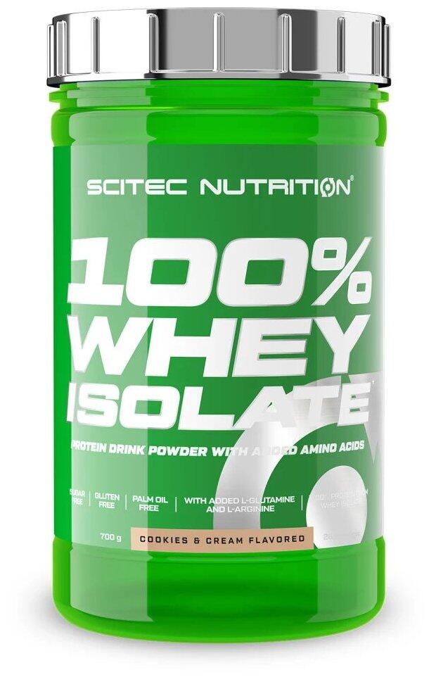 100% Whey Isolate - 700g Chocolat noisettes de Scitec Nutrition 3/5