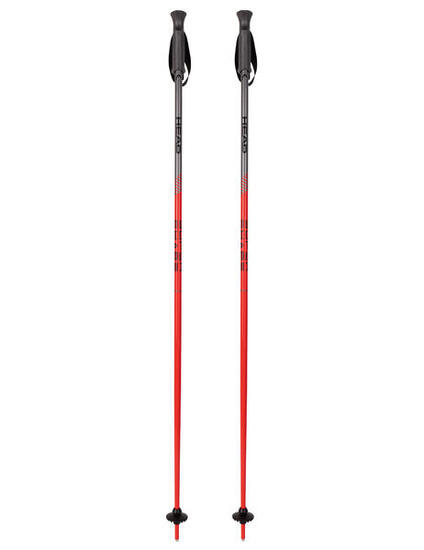 Kije narciarskie HEAD SUPERSHAPE neon red