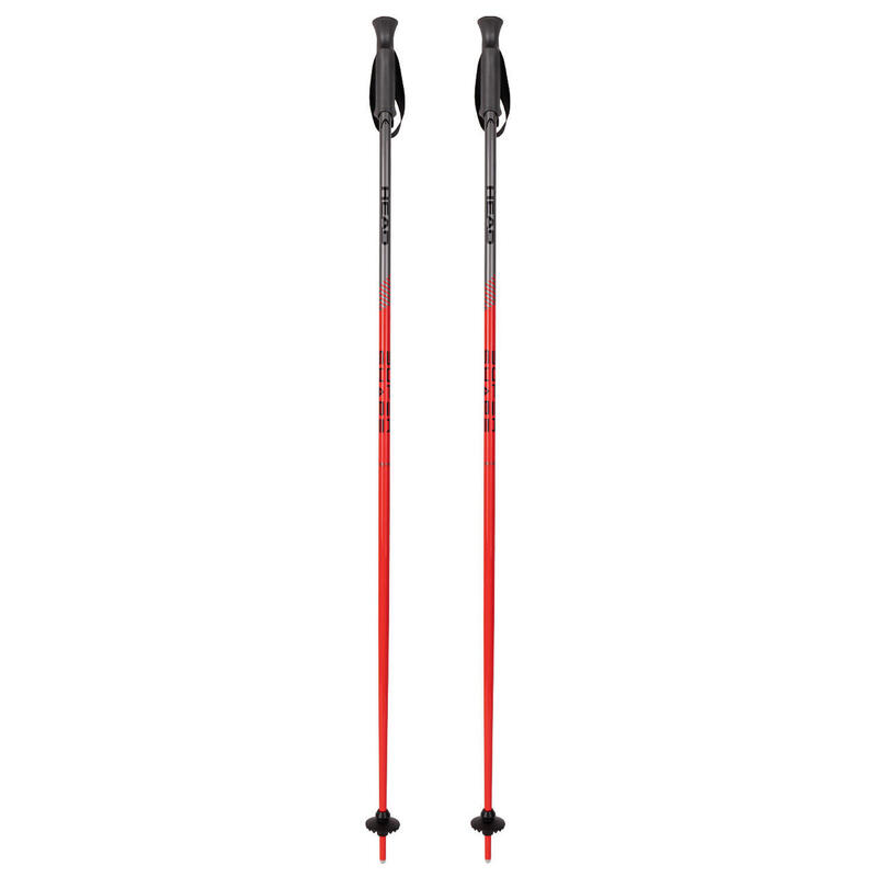 Kije narciarskie HEAD SUPERSHAPE neon red