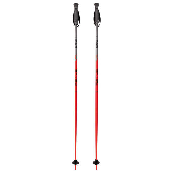 Kije narciarskie HEAD SUPERSHAPE neon red