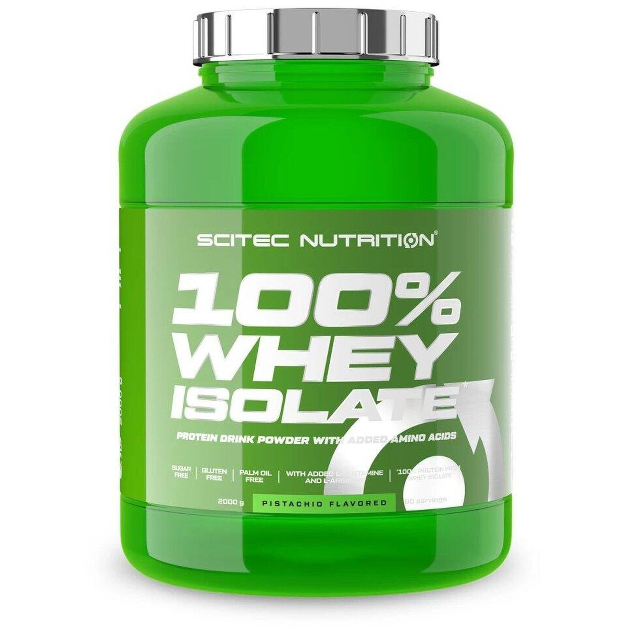 Scitec Nutrition 100% Whey Isolate con L-Glutamina adicional 2 kg