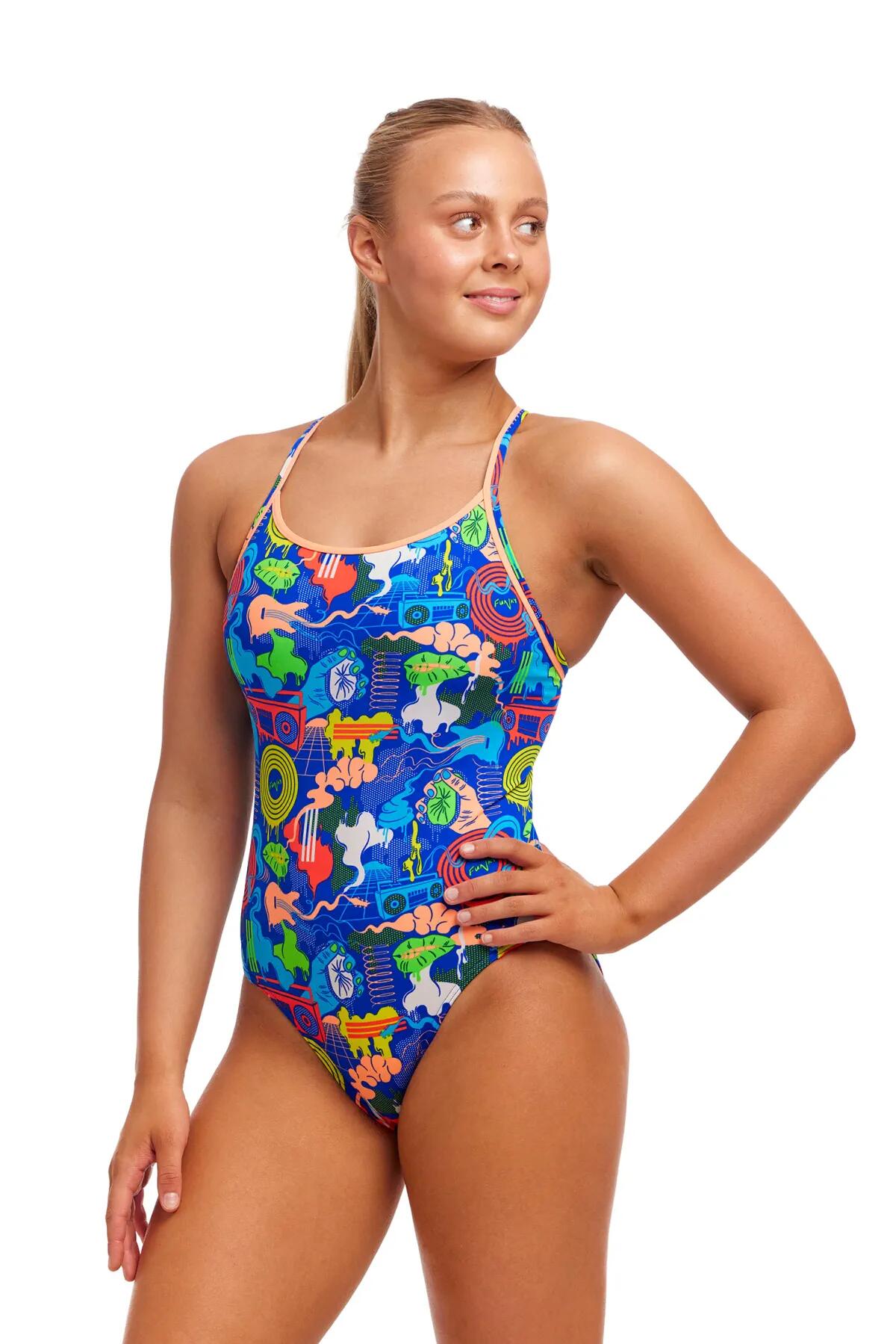Strój kąpielowy damski Funkita Blues Baby Diamond Back 4/7