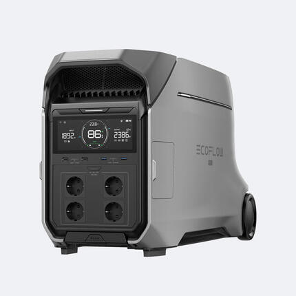 Station Électrique ECOFLOW DELTA PRO 3 - 4096 Wh - Idéal Van-Life Bivouac