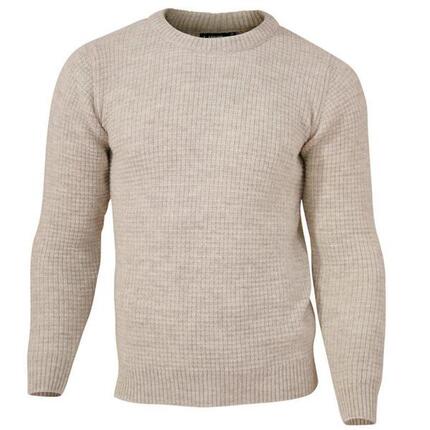 Pull NLS Petal Birch homme - 100% pure laine non teinte