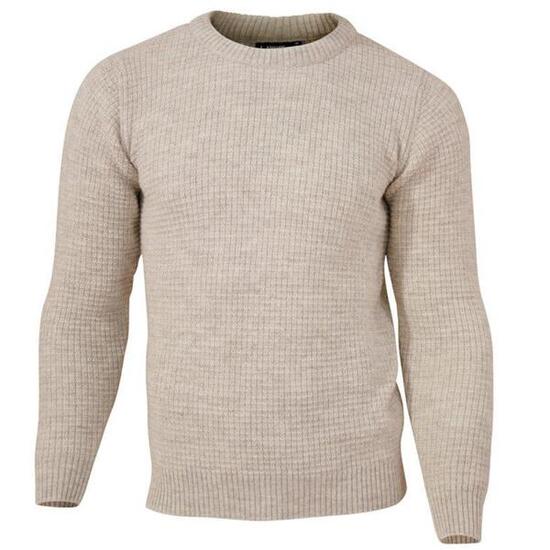 Pull NLS Petal Birch homme - 100% pure laine non teinte