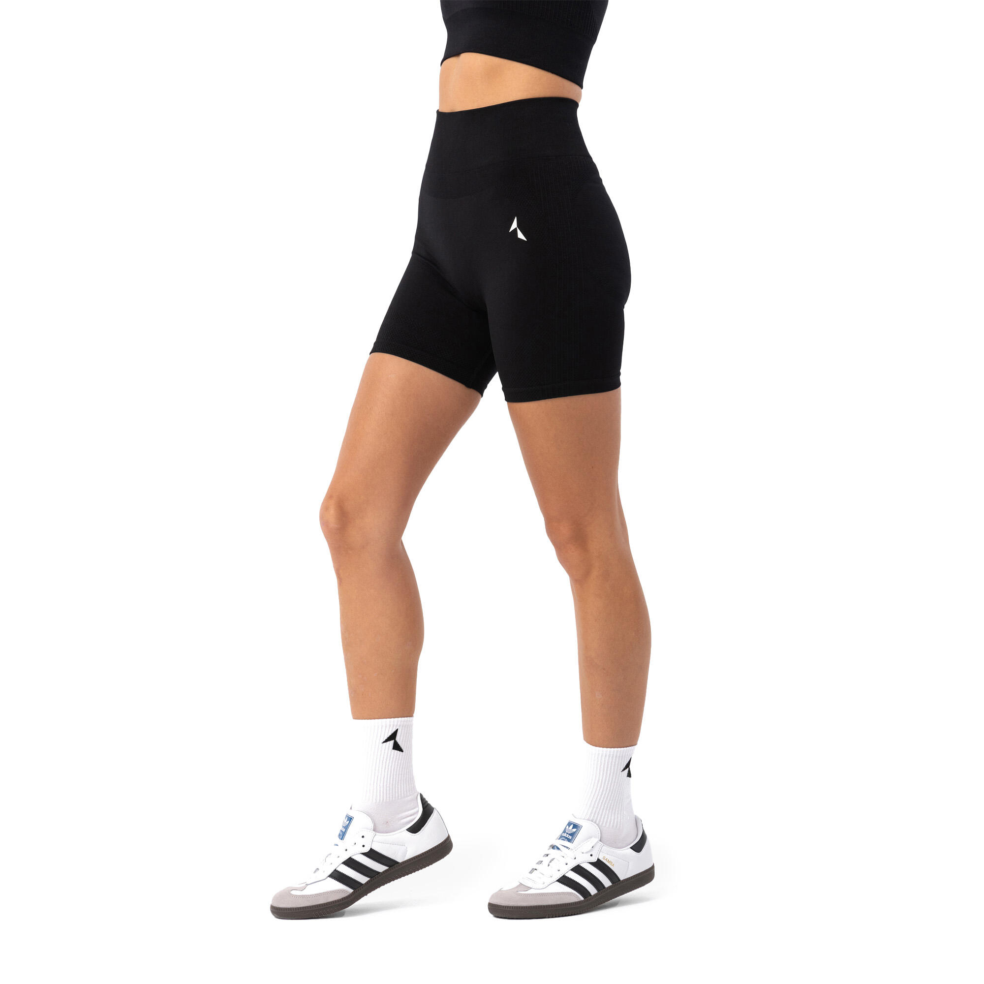 Carpatree - Short D'Entraînement Sans Couture Carpatree Blaze Pour Femme - Short - Noir - 42 M/l - Decathlon