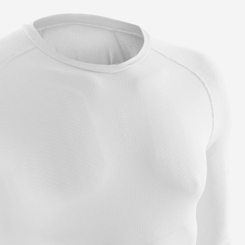 KVC Wingene THERMOSHIRT MET LANGE MOUWEN VOOR volwassenen wit