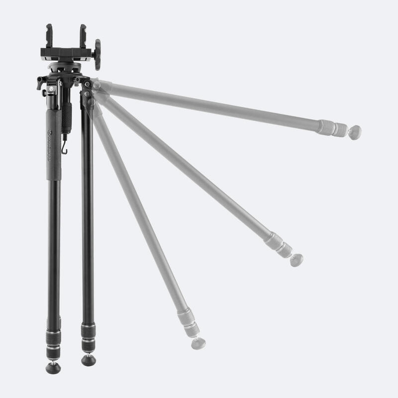 TRÉPIED DE TIR ALU AVEC SUPPORT FUSIL - ENDEAVOR 303 AGM - HT MAX 1785 MM