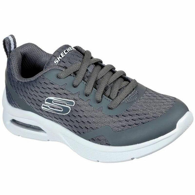 Zapatillas Deportivas Infantiles Skechers Microspec Max Gris