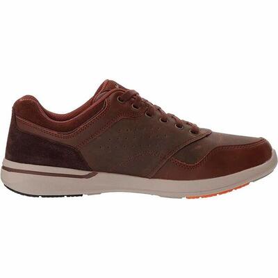 Zapatillas Casual Hombre Skechers Relaxed Fit: Elent-Velago 65406-BRN Marrón