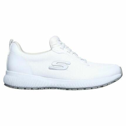 Zapatillas Deportivas Mujer Skechers Work: Squad SR Blanco