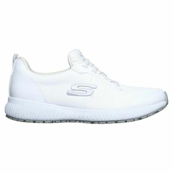 Zapatillas Deportivas Mujer Skechers Work: Squad SR Blanco