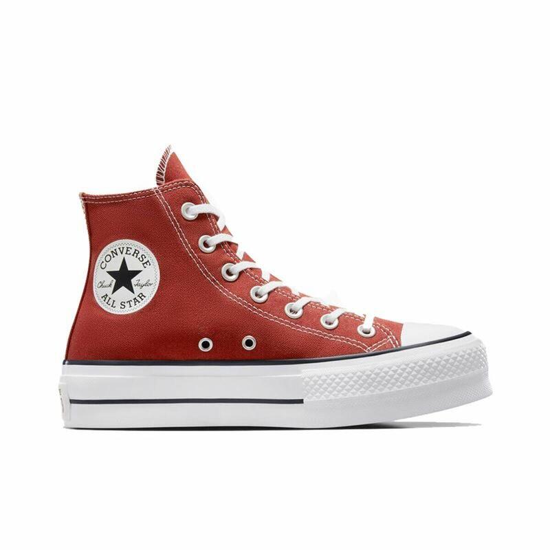 Zapatillas Casual Mujer Converse Chuck Taylor All Star Lift Hi Marrón