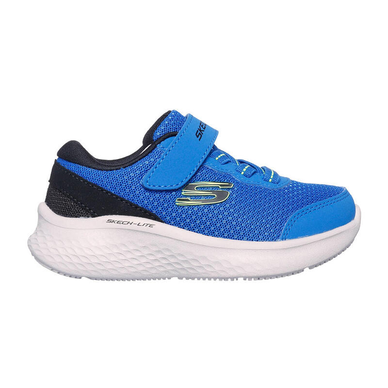 Baskets SKECHLITE PRO SPRINT SURGE Enfant (Bleu / Noir / Blanc)