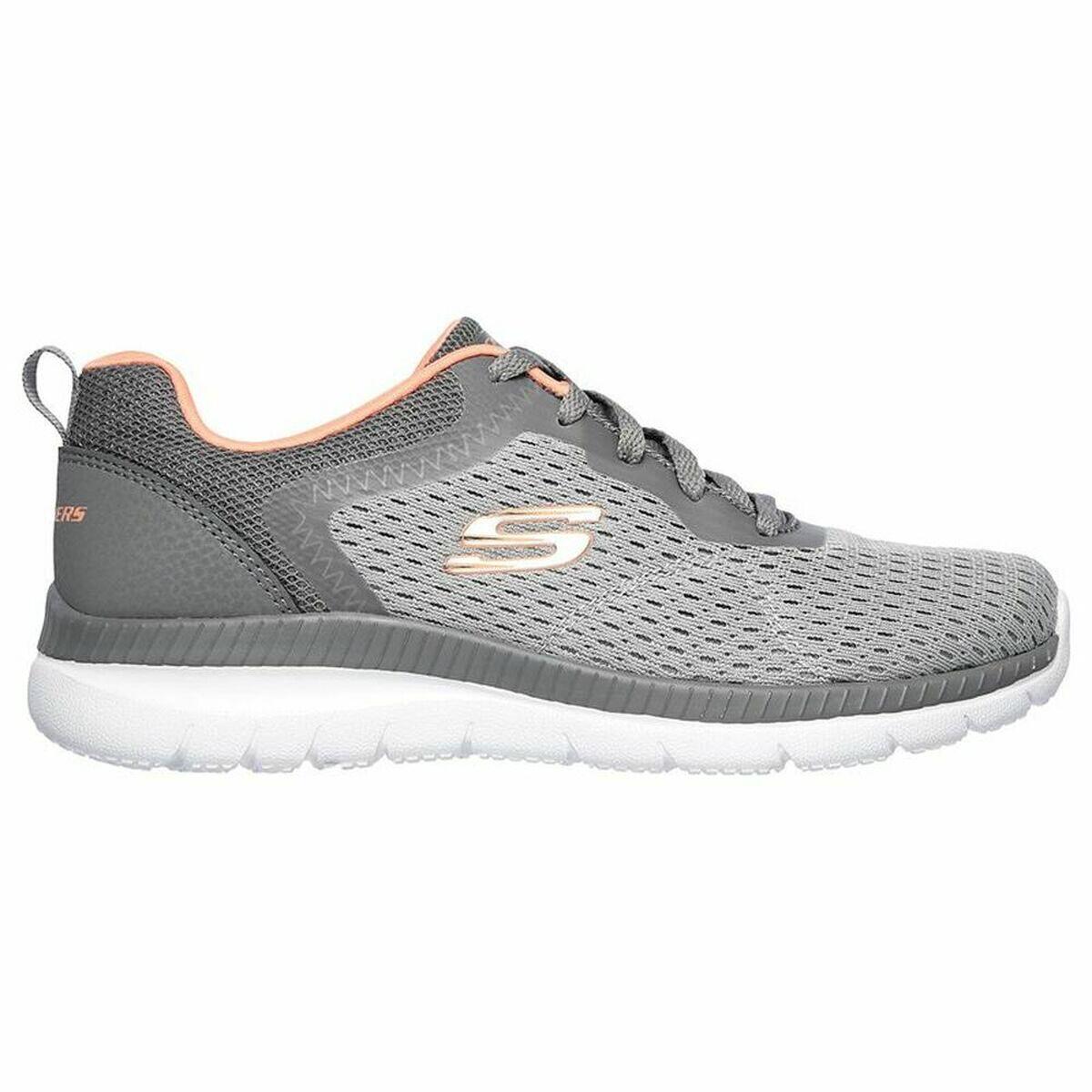 Skechers - Chaussures De Sport Pour Femme Skechers Bountiful Gris - Chaussures De Sport - Gris - Decathlon
