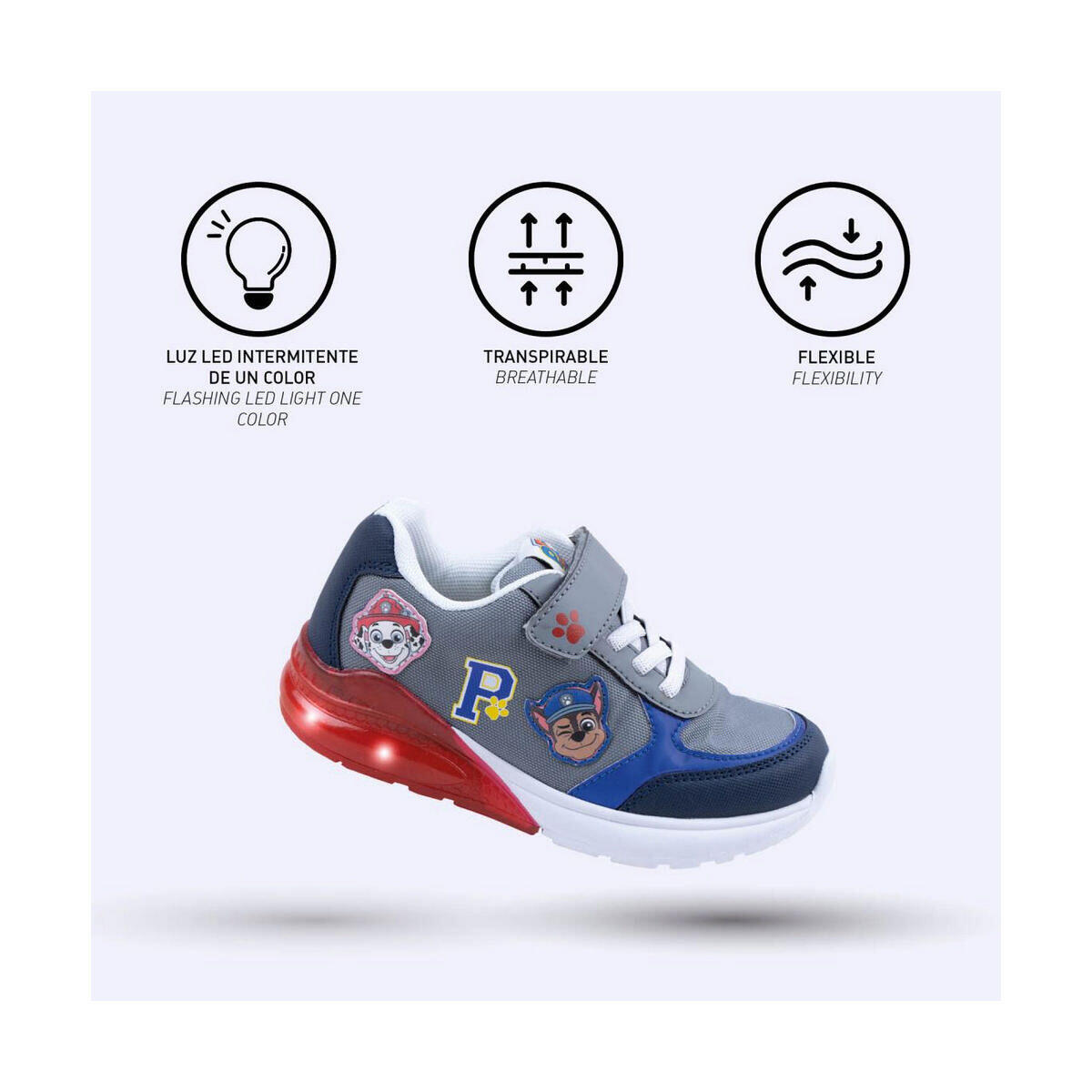 Zapatillas Deportivas con LED The Paw Patrol 3/5