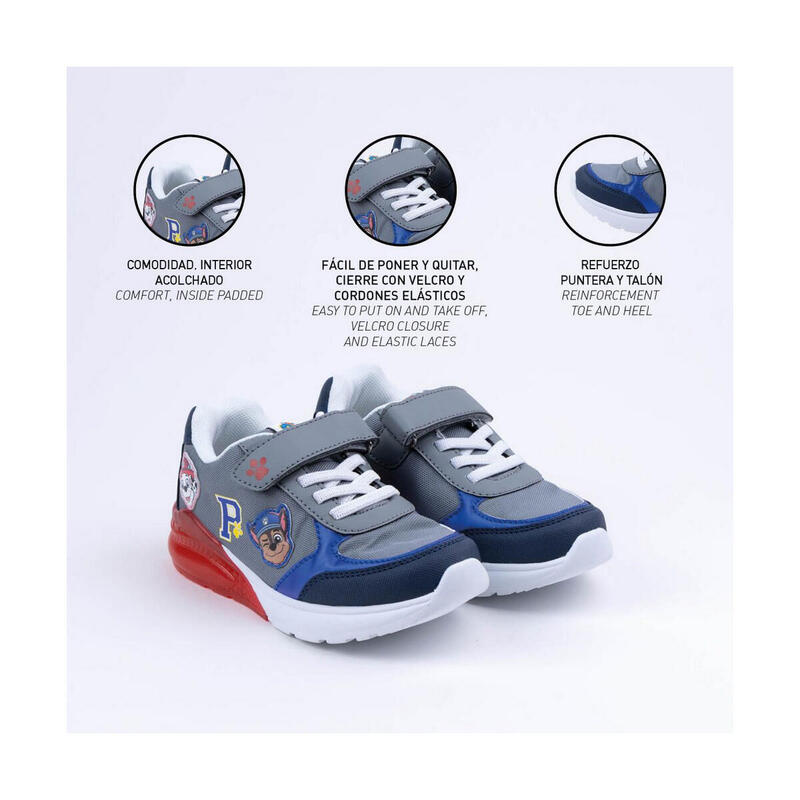 Zapatillas Deportivas con LED The Paw Patrol