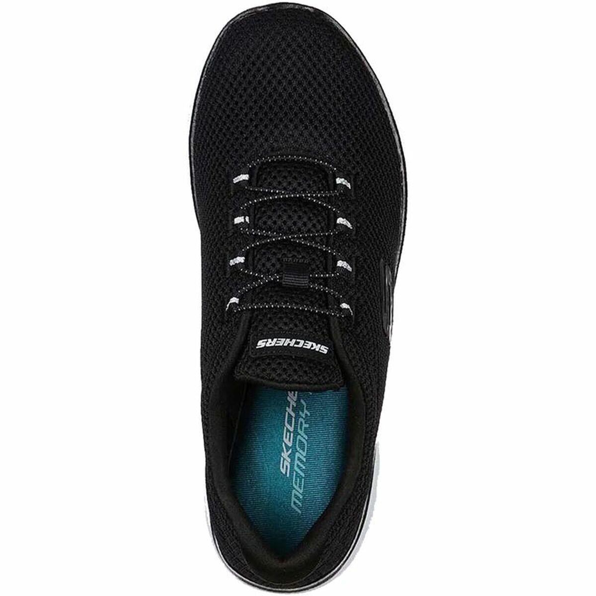 Laufschuhe für Damen Skechers Summits Schwarz 4/5