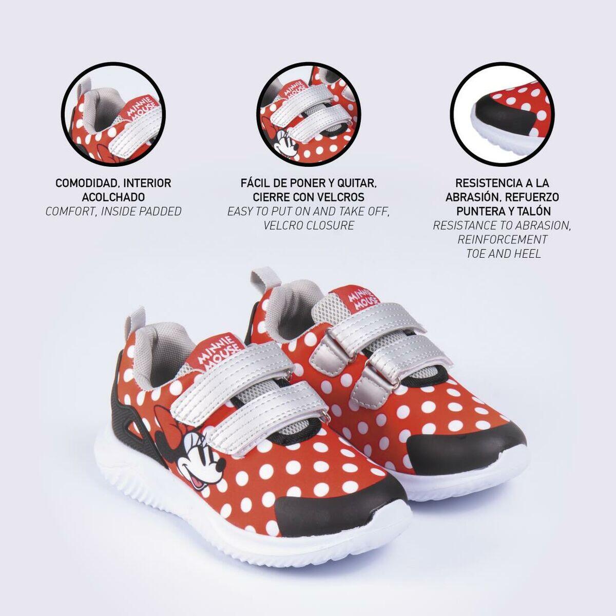 Zapatillas Deportivas Infantiles Minnie Mouse Rojo 3/5