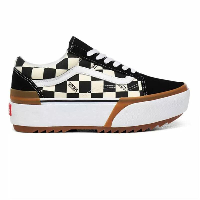 Zapatillas Casual Mujer Vans Old Skool Stacked Blanco