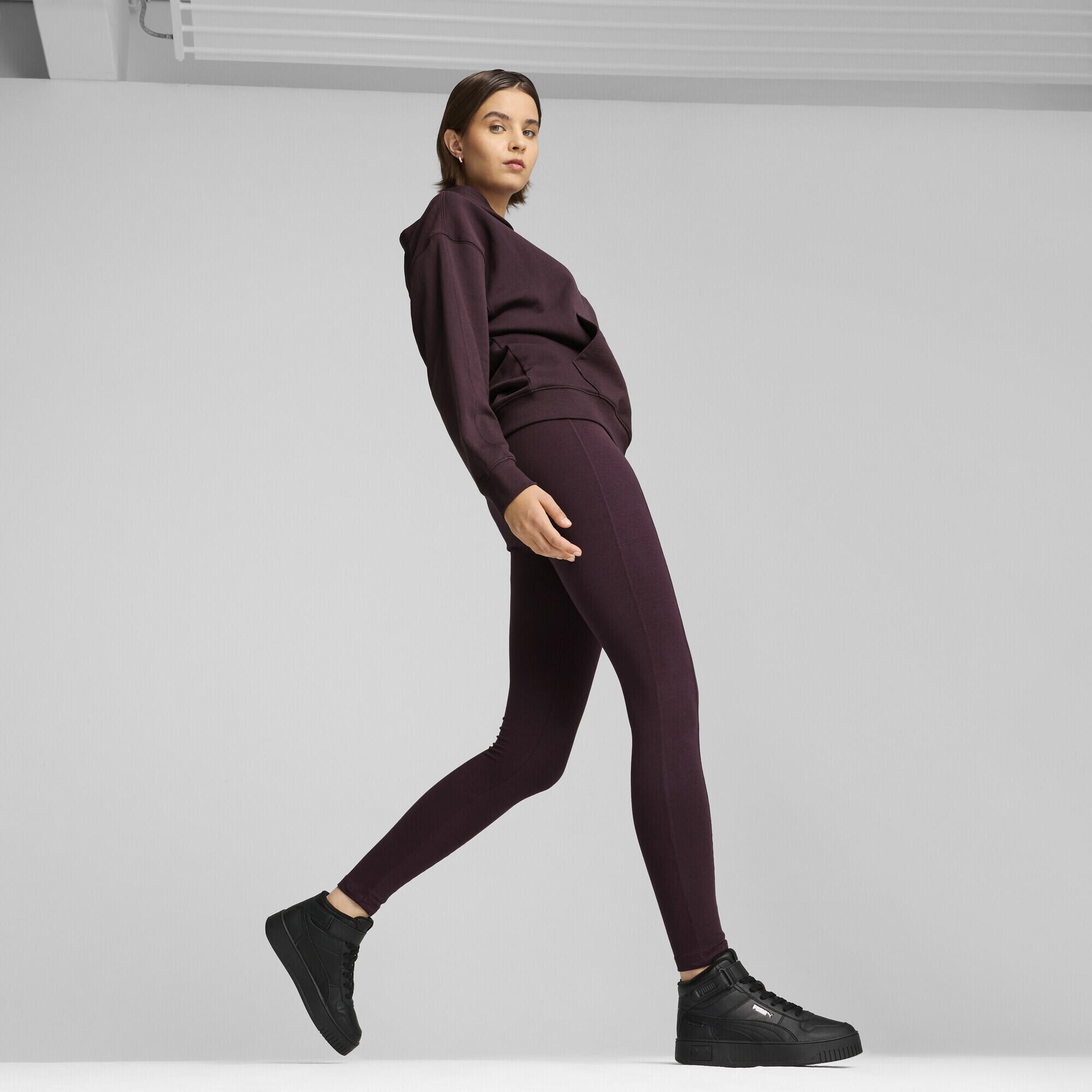 Sneakers mi-hautes Carina Street WTR Femme PUMA Black Silver Metallic 3/15