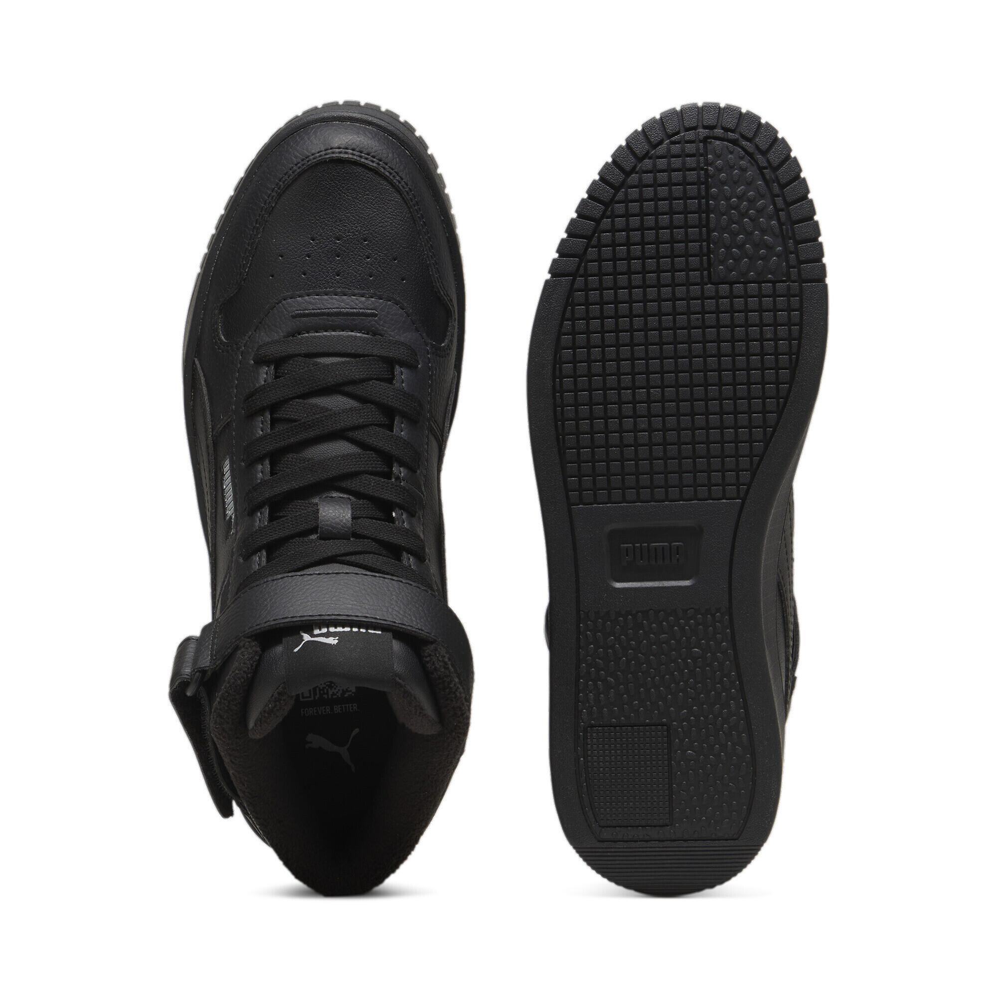 Sneakers mi-hautes Carina Street WTR Femme PUMA Black Silver Metallic 6/15