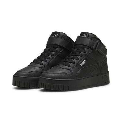 Zapatillas Carina Street Mid WTR Mujer PUMA Black Silver Metallic