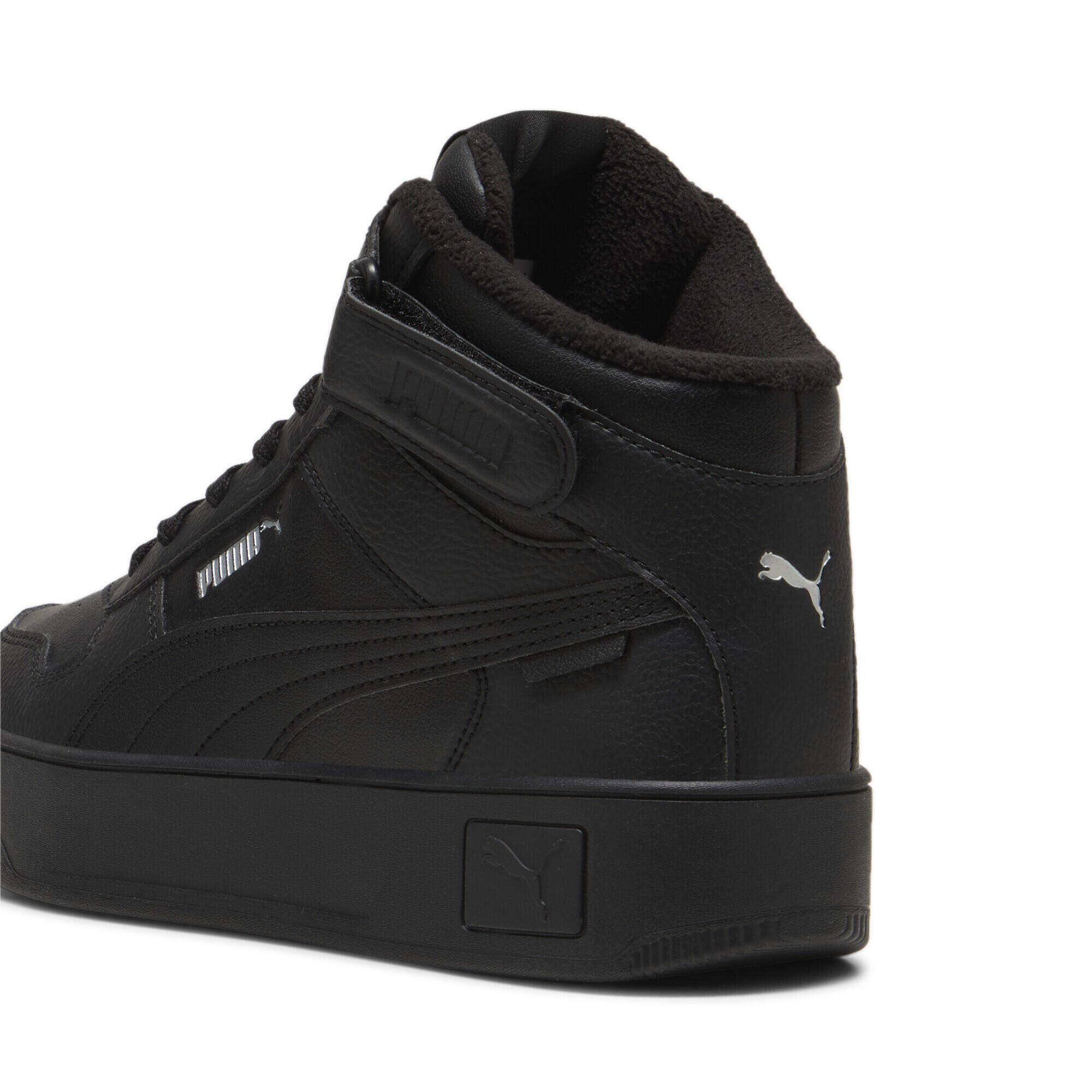 Sneakers mi-hautes Carina Street WTR Femme PUMA Black Silver Metallic 4/15
